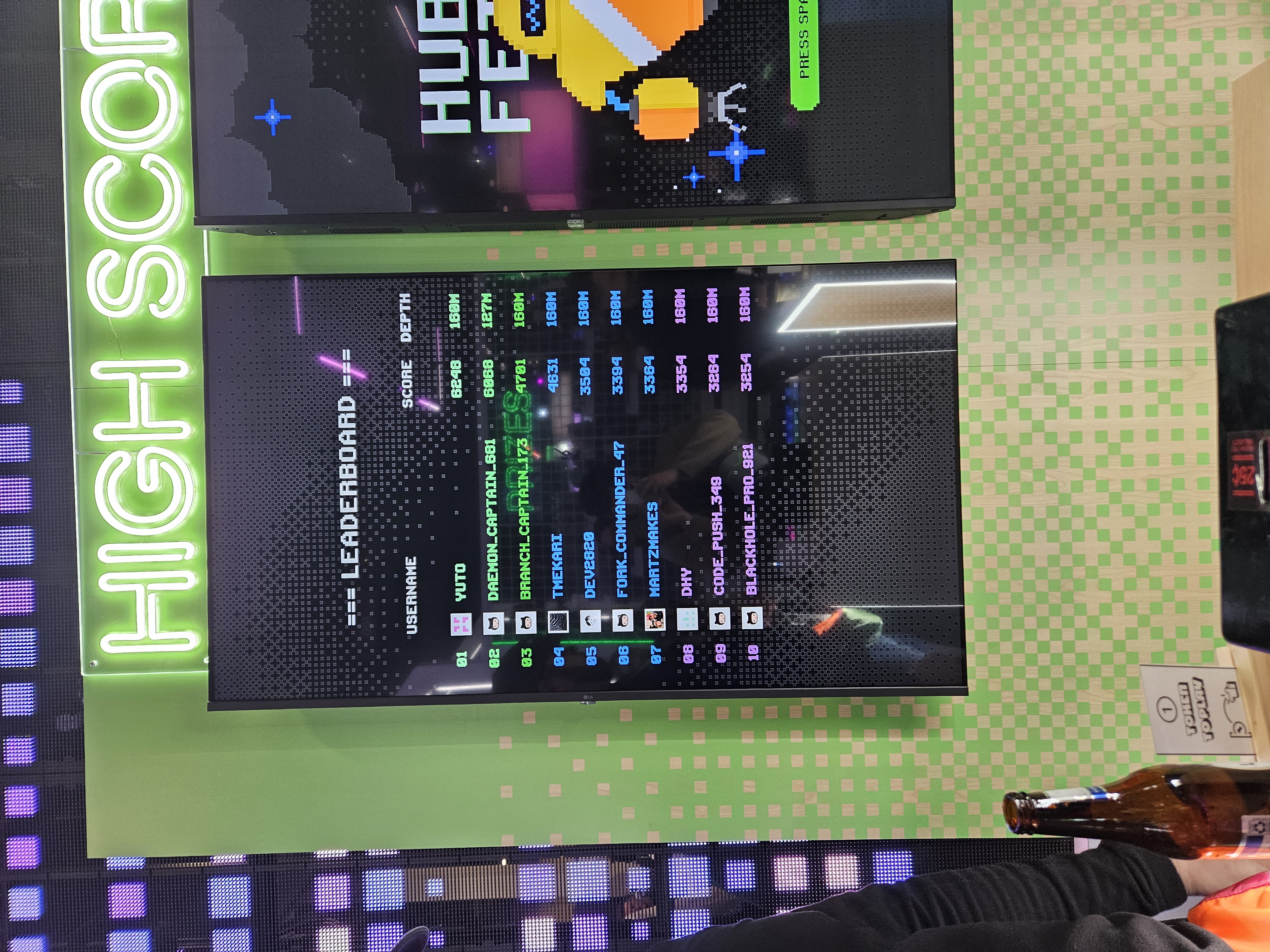 github booth score board
